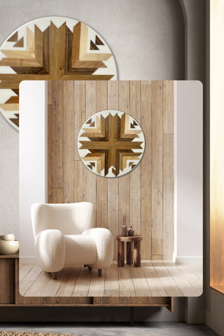 Geometric Wood Wall Art
