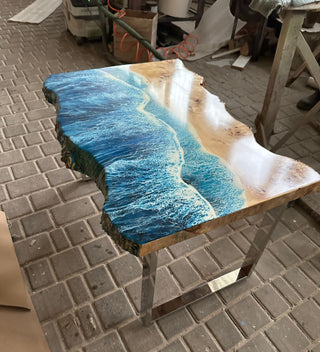 Custom ocean table 32x24”