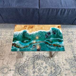 Couchtisch mit nautischem Thema
