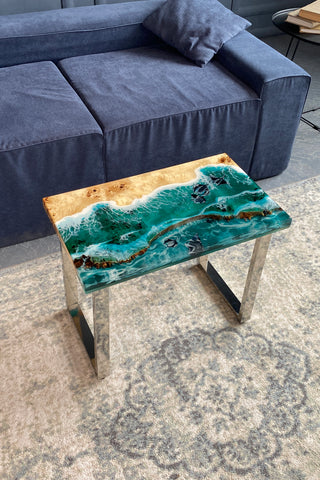 Couchtisch mit nautischem Thema