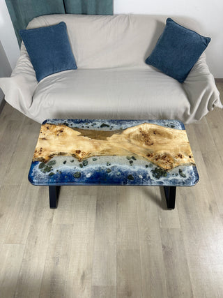 Glowing Ocean Epoxy Resin Table