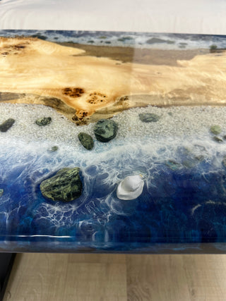 Glowing Ocean Epoxy Resin Table