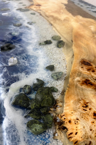 Glowing Ocean Epoxy Resin Table