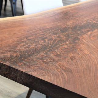Live Edge Black Walnut Dining Table