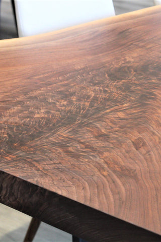 Live Edge Black Walnut Dining Table