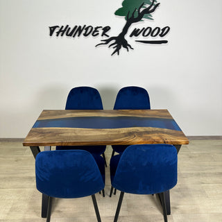 Walnut Blue River Table