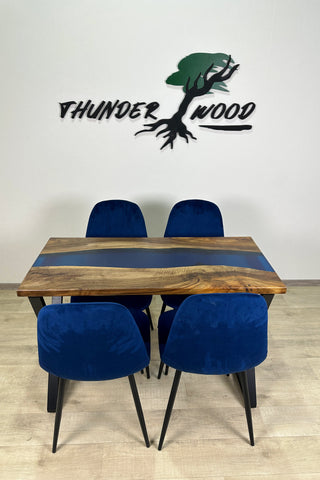 Walnut Blue River Table