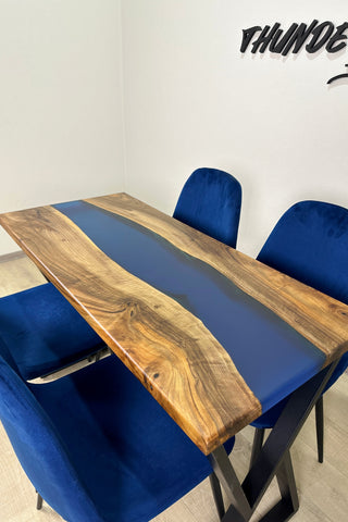 Walnut Blue River Table