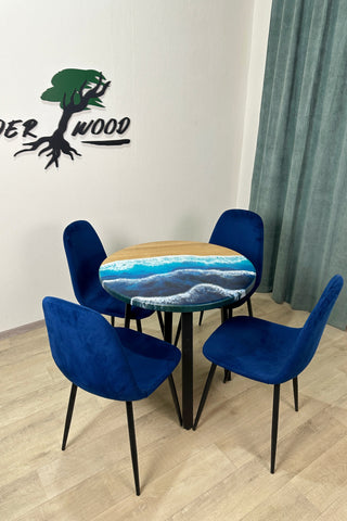 Moderner Epoxidtisch