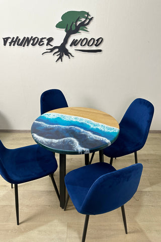 Moderner Epoxidtisch