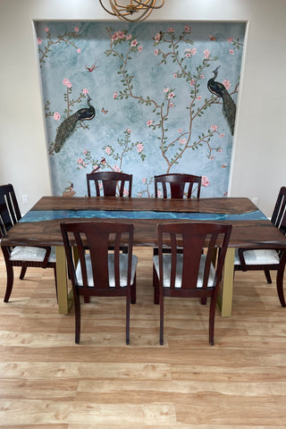 Epoxy River Conference Table