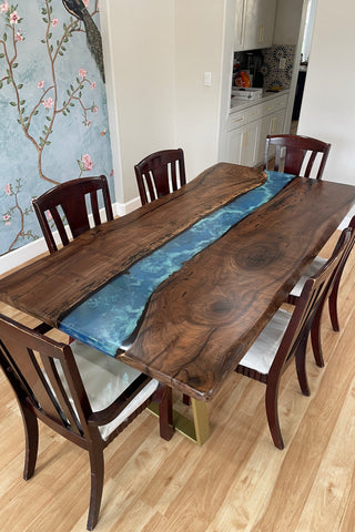 Epoxy River Conference Table
