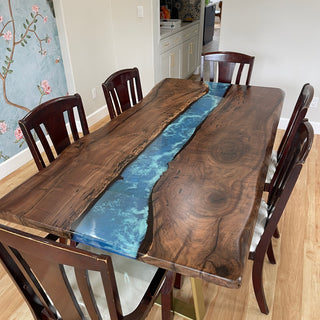 Epoxy River Conference Table