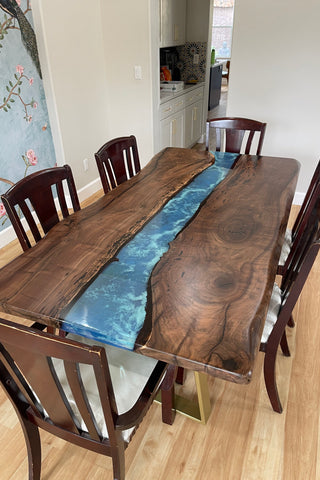 Epoxy River Conference Table