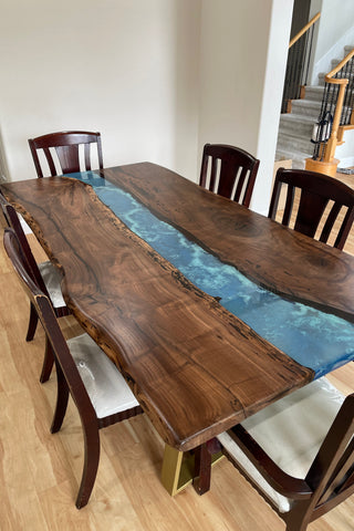 Epoxy River Conference Table