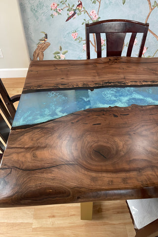 Epoxy River Conference Table