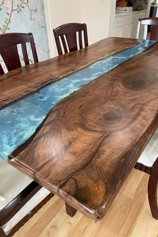 Epoxy River Conference Table