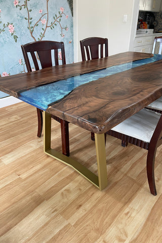 Epoxy River Conference Table