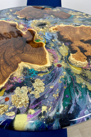 Geode Epoxy Dinning Table