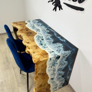 Waterfall Ocean Art Work Desk