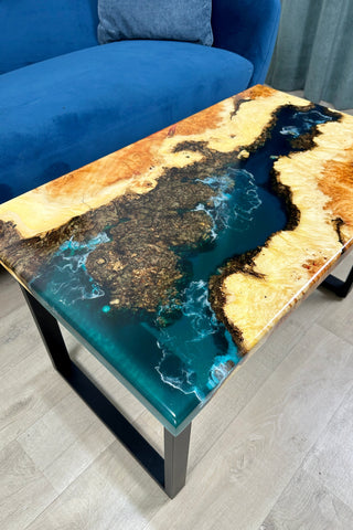 Mapple Epoxy River Table