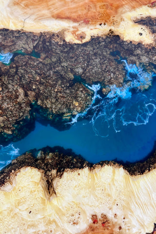 Mapple Epoxy River Table