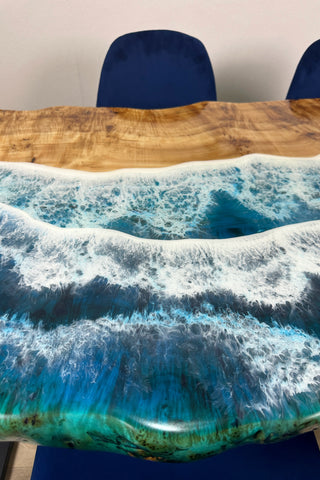 Blue Ocean Art Dining Table