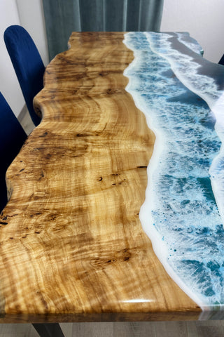 Blue Ocean Art Dining Table