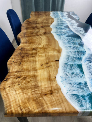 Blue Ocean Art Dining Table