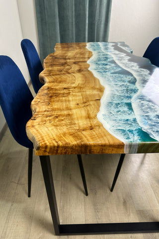 Blue Ocean Art Dining Table