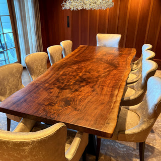 American Black Walnut Slab Conference table