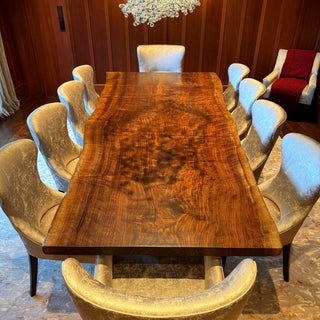 American Black Walnut Slab Conference table