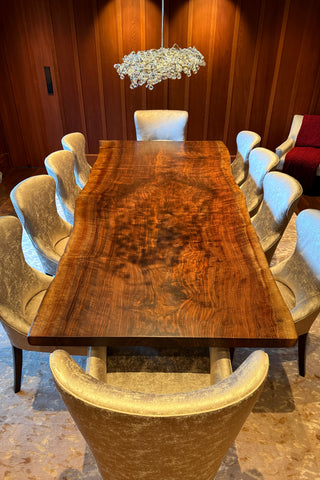 American Black Walnut Slab Conference table