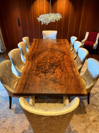 American Black Walnut Slab Conference table