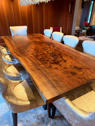 American Black Walnut Slab Conference table