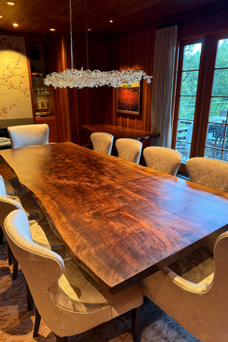 American Black Walnut Slab Conference table