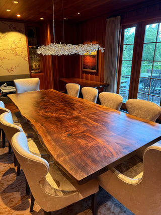 American Black Walnut Slab Conference table