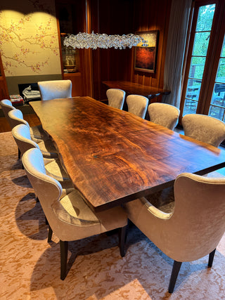 American Black Walnut Slab Conference table