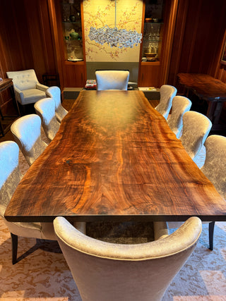 American Black Walnut Slab Conference table