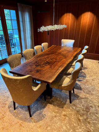 American Black Walnut Slab Conference table