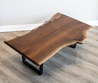 Live Edge Walnut Coffee Table