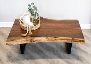 Live Edge Walnut Coffee Table