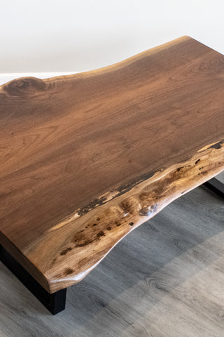 Live Edge Walnut Coffee Table