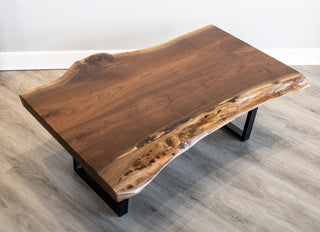 Live Edge Walnut Coffee Table