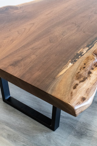 Live Edge Walnut Coffee Table