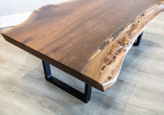 Live Edge Walnut Coffee Table