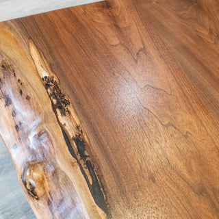 Live Edge Walnut Coffee Table