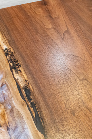 Live Edge Walnut Coffee Table