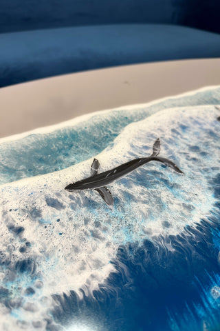 Im Dunkeln leuchtendes Ozean-Surfbrett aus Kunstharz