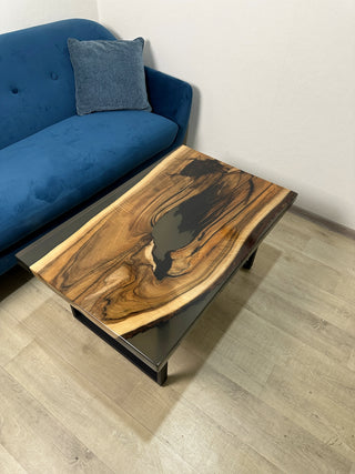 Black Walnut Epoxy River Coffee Table